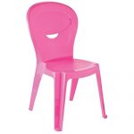 Cadeira Plástica Tramontina Infantil Vice Rosa