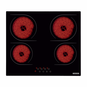 Cooktop Tramontina Vitrocer New Square 4Ev 60 Touch