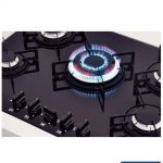 Cooktop Tramontina 60×48 Glass Preto 5Q Gás