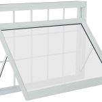 Janela Maxim-Ar Pratika C/Grade Quadriculada 60x60x8