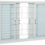 Janela Veneziana Correr Pratika C/Grade Quadriculada 1,00×1,20×12