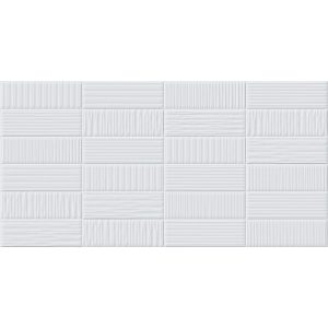 Porcelanato Bianco Gres 53×106 Grid Satin Ret 1,7m/3Pçs