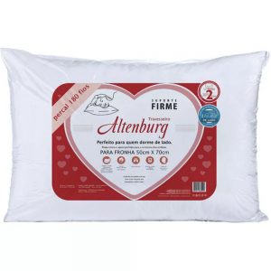 Travesseiro Altenburg 50×70 Suporte Firme 180 Fios Branco