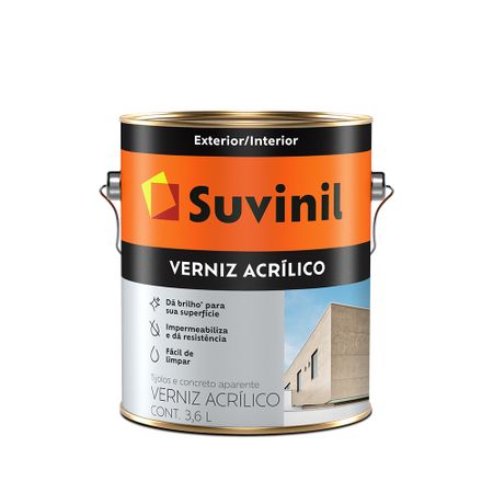 Verniz Suvinil Acrílico 3,6L