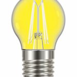Lâmpada Taschibra LED Filamento Color G45 Amarela