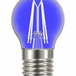 Lâmpada Taschibra LED Filamento Color G45 Azul