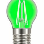 Lâmpada Taschibra LED Filamento Color G45 Verde