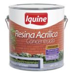 Resina Acrilica Concentrada Incolor Iquine 3,6L