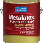 Metalatex Acrílico Fosco Branco 3,6L
