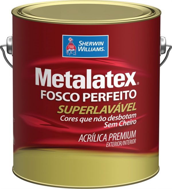 Metalatex Acrílico Fosco Branco 3