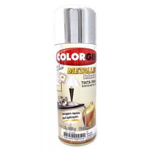 Spray Colorgin Metallik 350ml Cromado