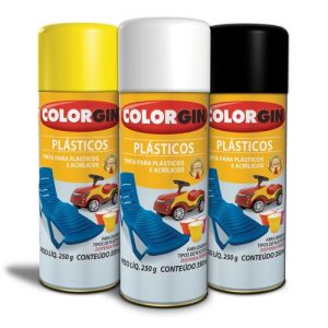 Spray Colorgin Plástico 350ml