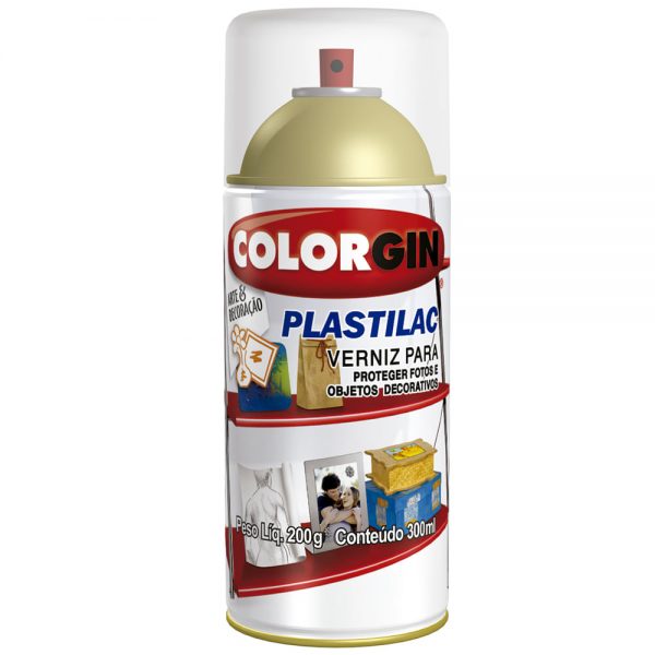 Spray Colorgin Plastilac Verniz Fosco